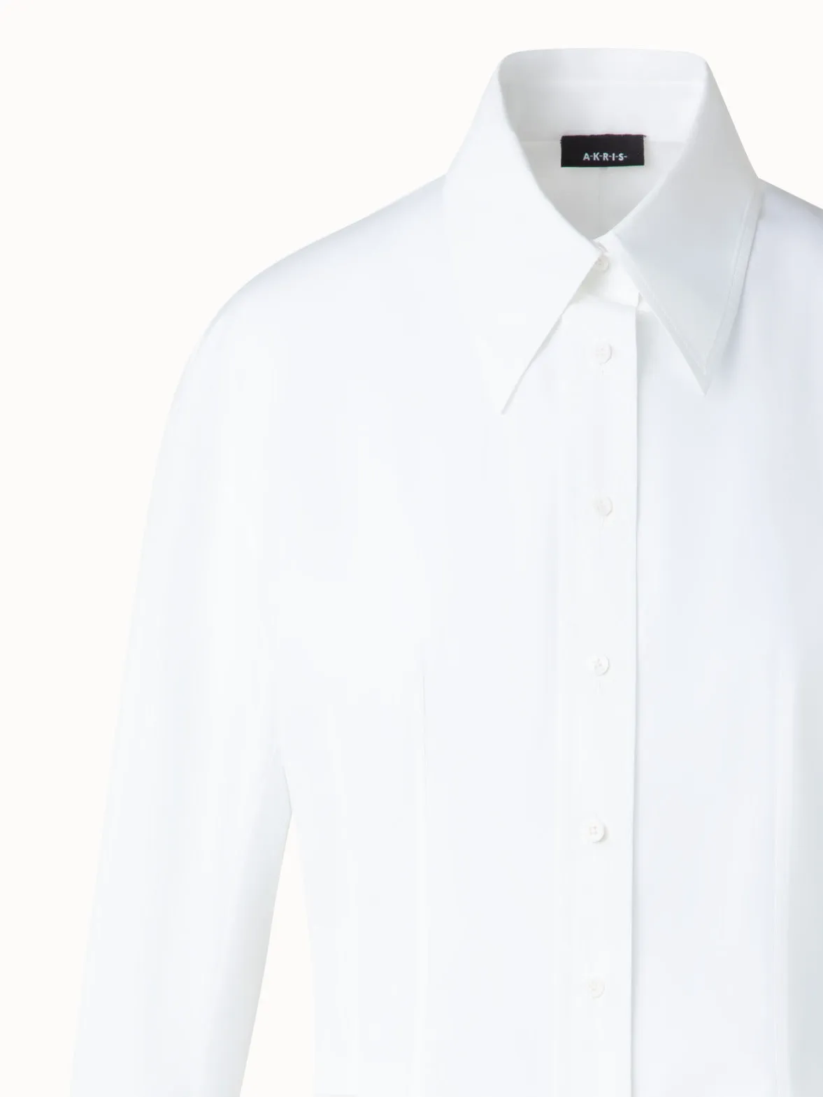 Fitted Cotton Blouse