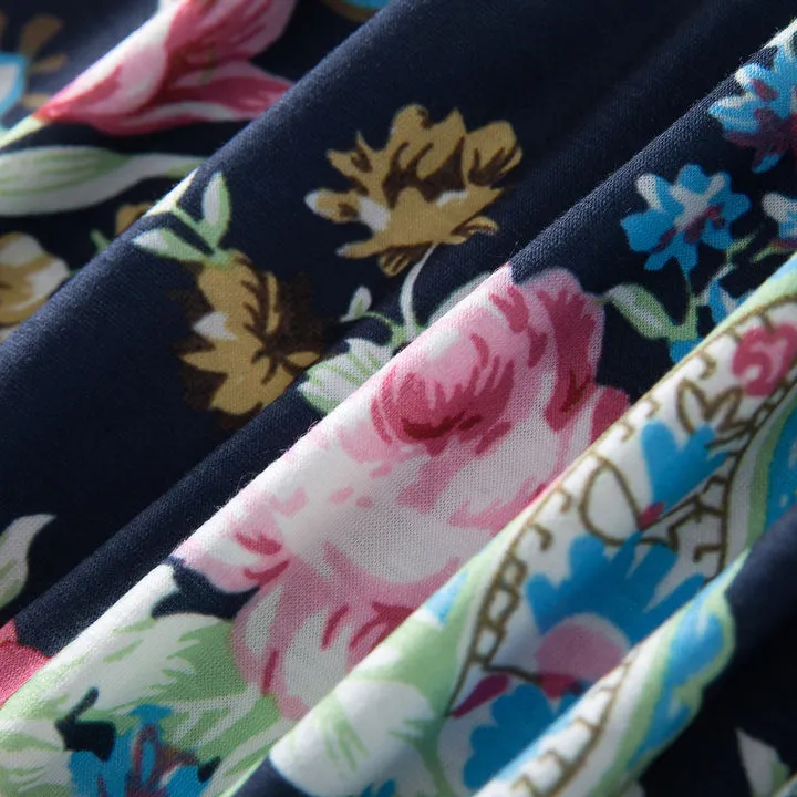 Floral Print Sleeveless Dress  for Mom and Daughter