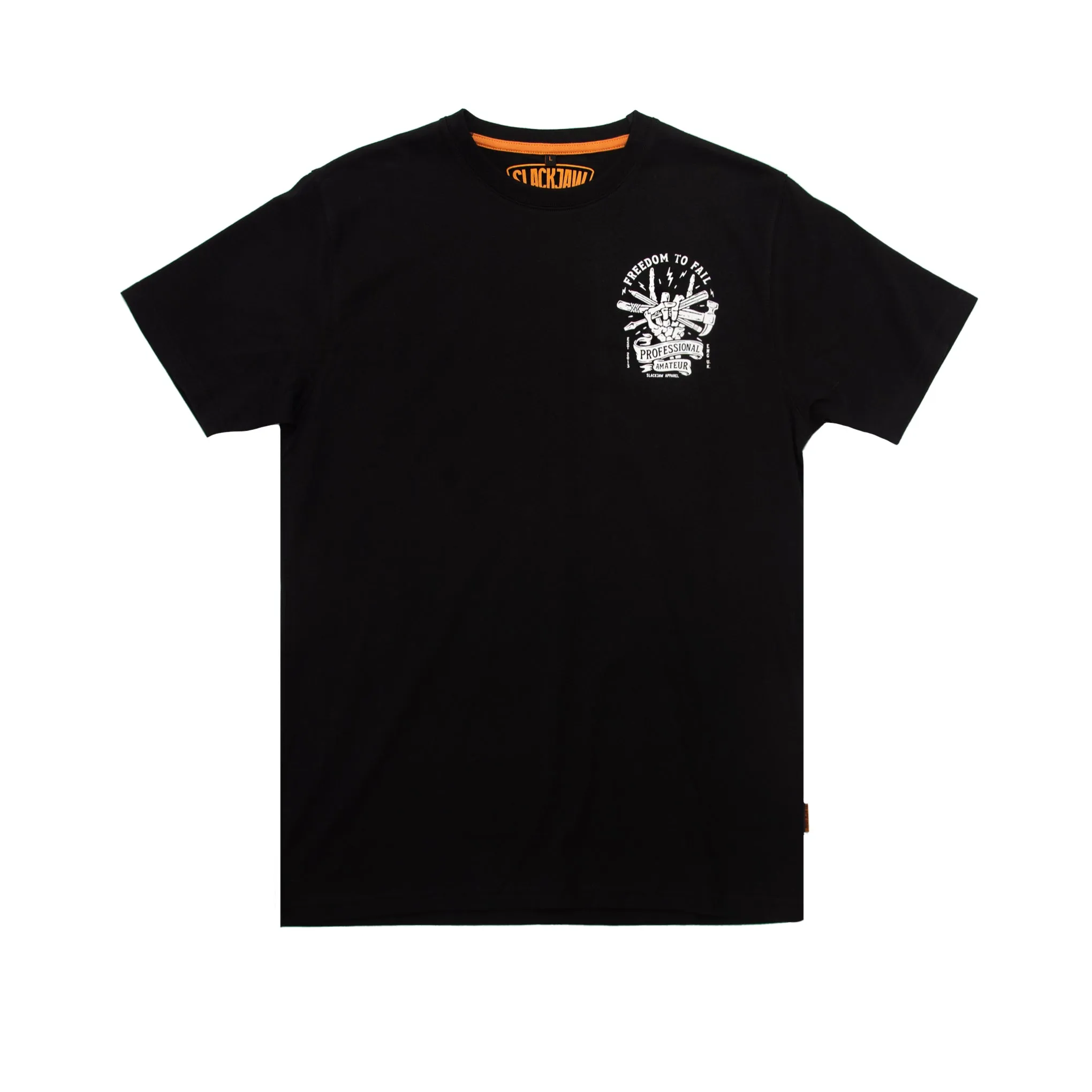 Freedom To Fail T Shirt - Black