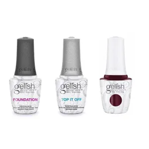 Gelish Combo - Base, Top & Tartan The Interruption