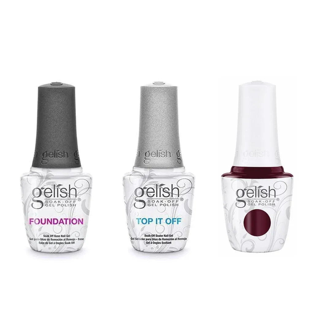 Gelish Combo - Base, Top & Tartan The Interruption