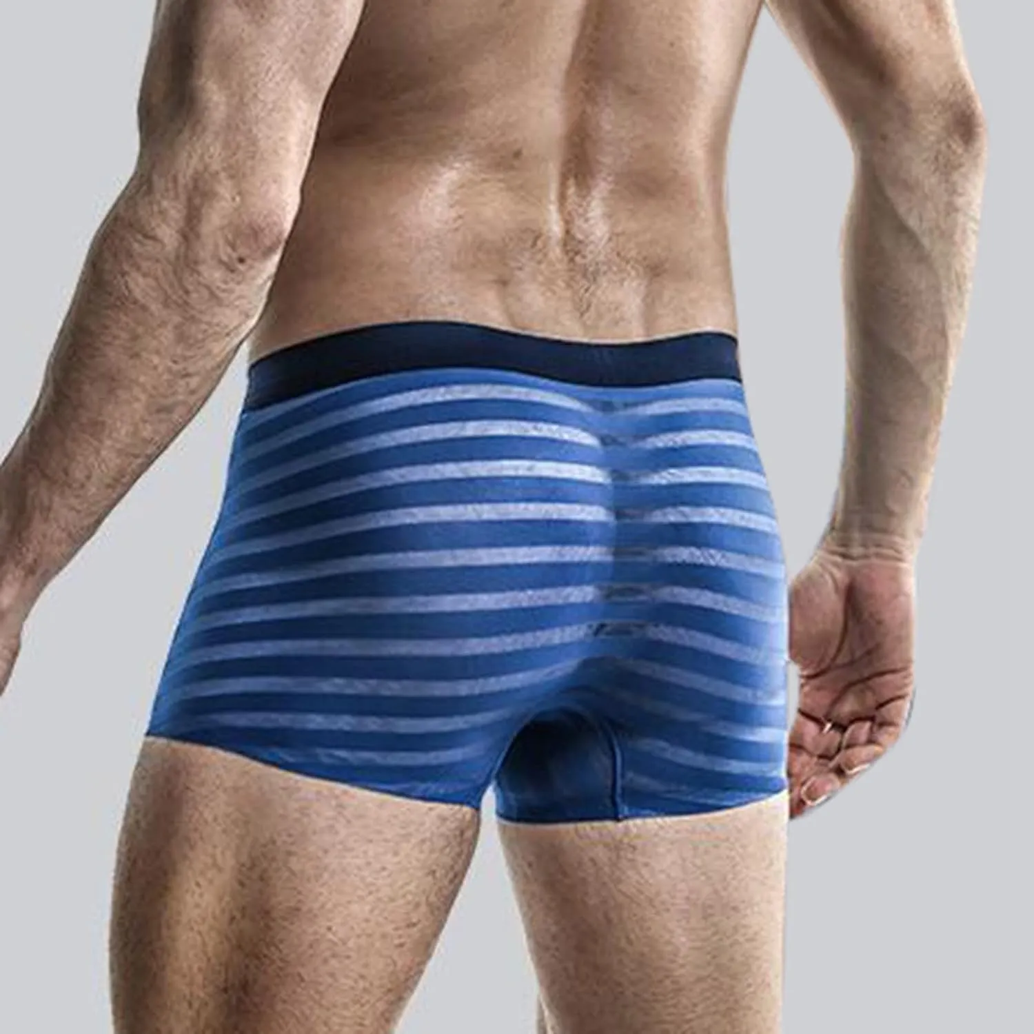 GIERIDUC Mens Cool Underwear Loose Boxer Mens Bikini Underwear with Pouch Gifts for Husband Birthday Men's Underwear Briefs