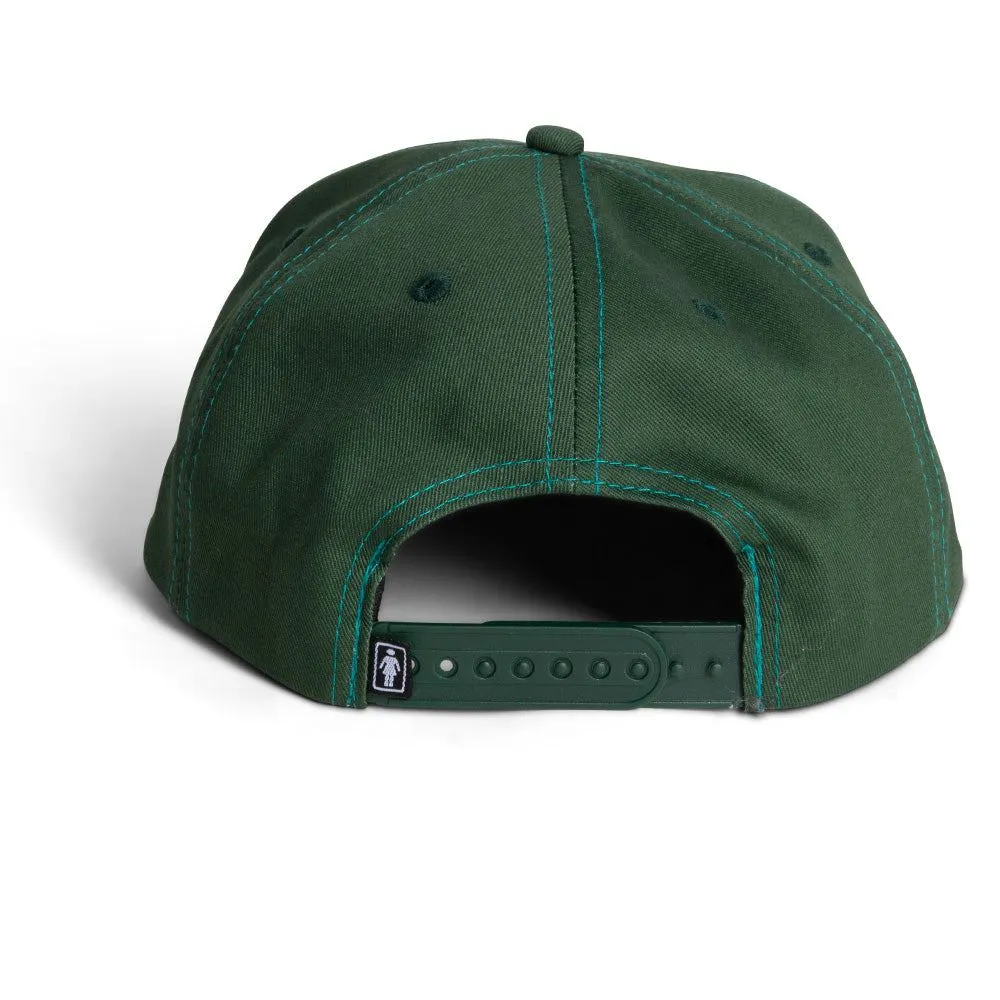 Girl 93 Til Lovers OG 5 Panel Hat Forest Green