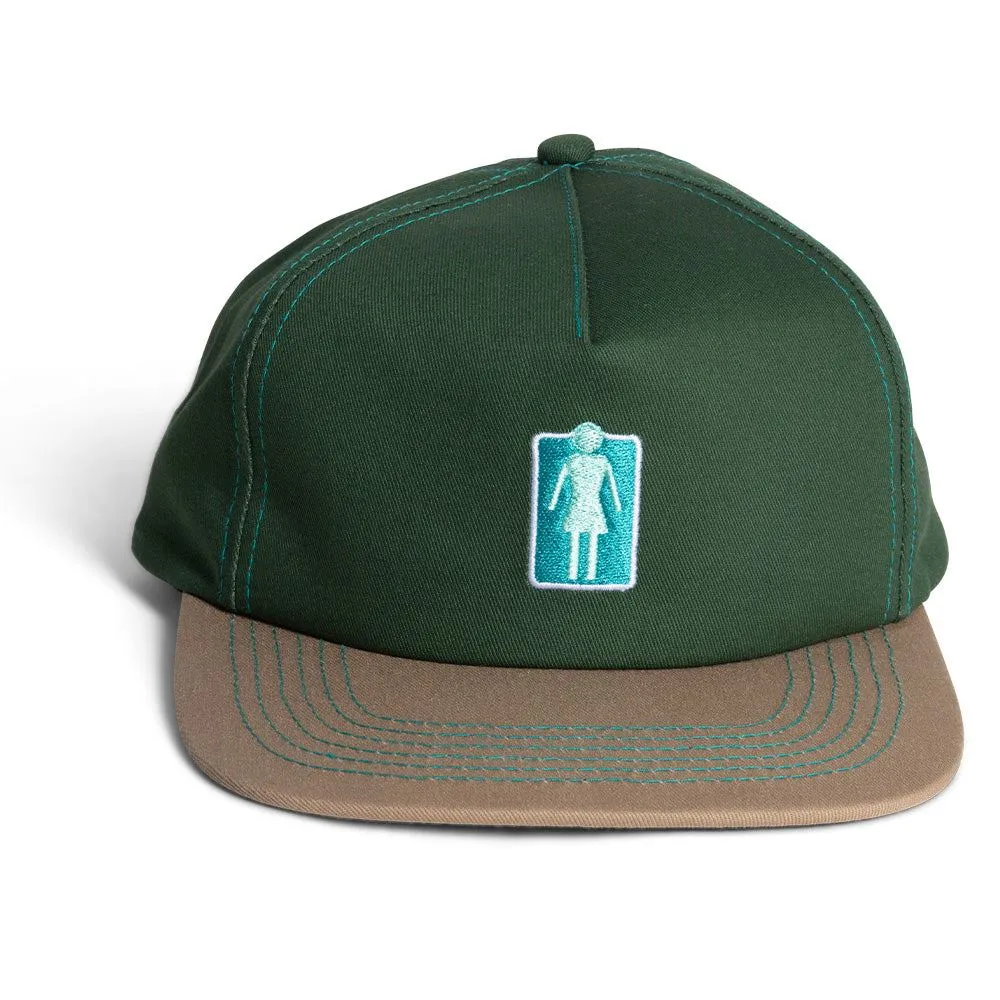 Girl 93 Til Lovers OG 5 Panel Hat Forest Green