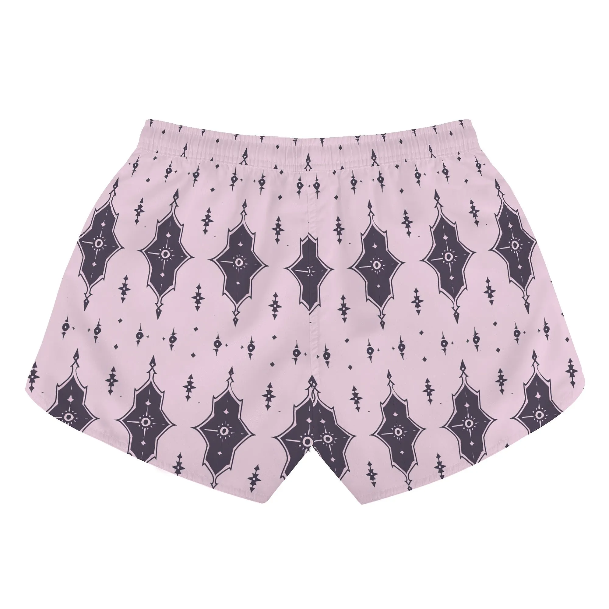 Gothic Markings Womens Casual Beach Shorts
