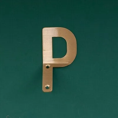 HIERO Solid Brass Letter Hooks