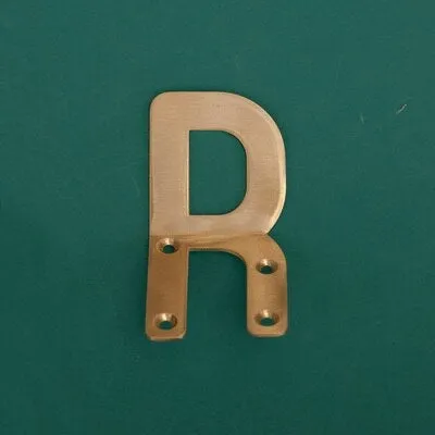 HIERO Solid Brass Letter Hooks