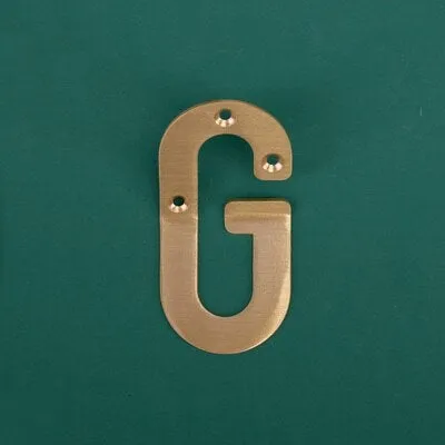 HIERO Solid Brass Letter Hooks