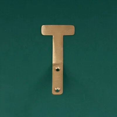 HIERO Solid Brass Letter Hooks