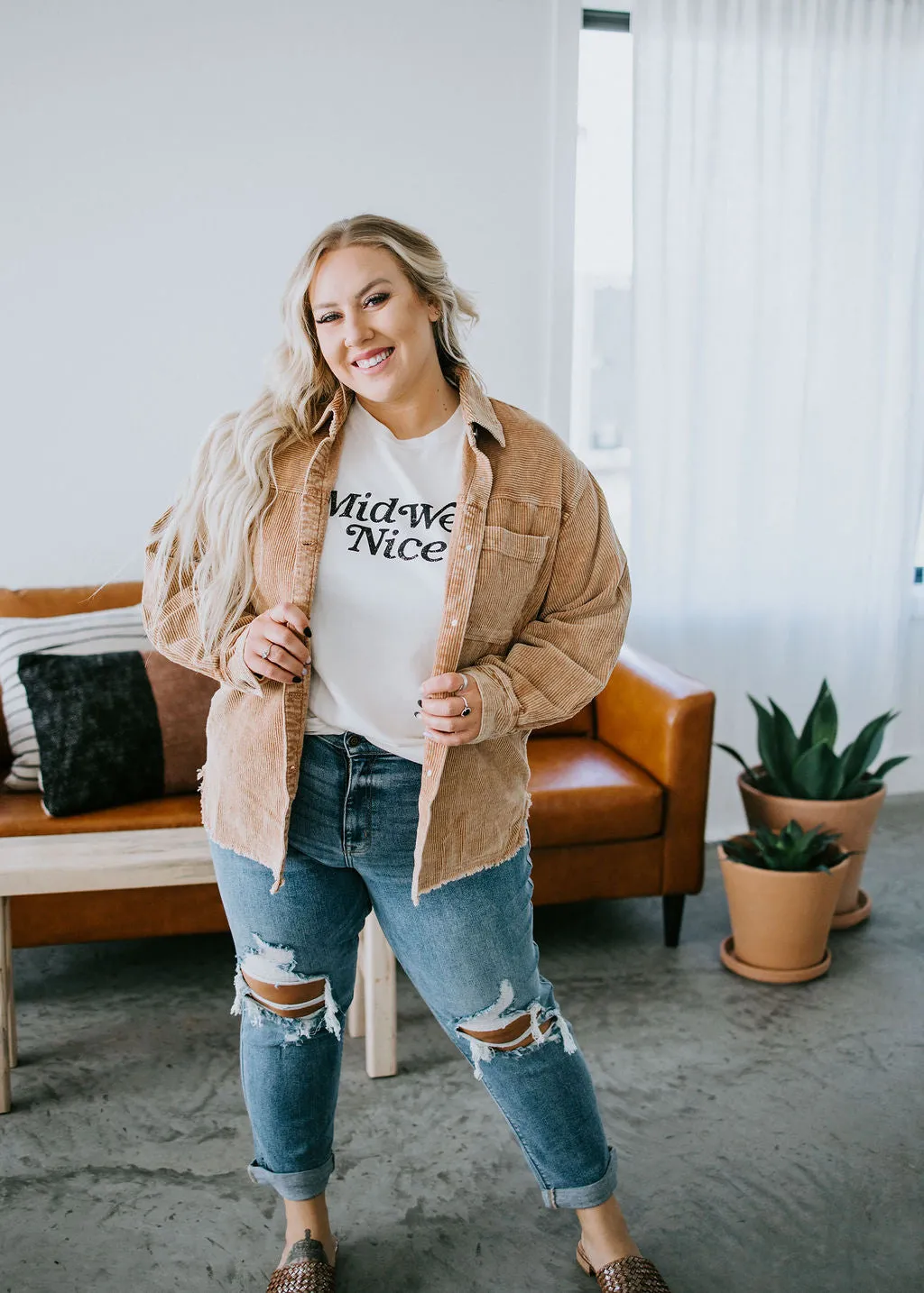Huxley Corduroy Shacket