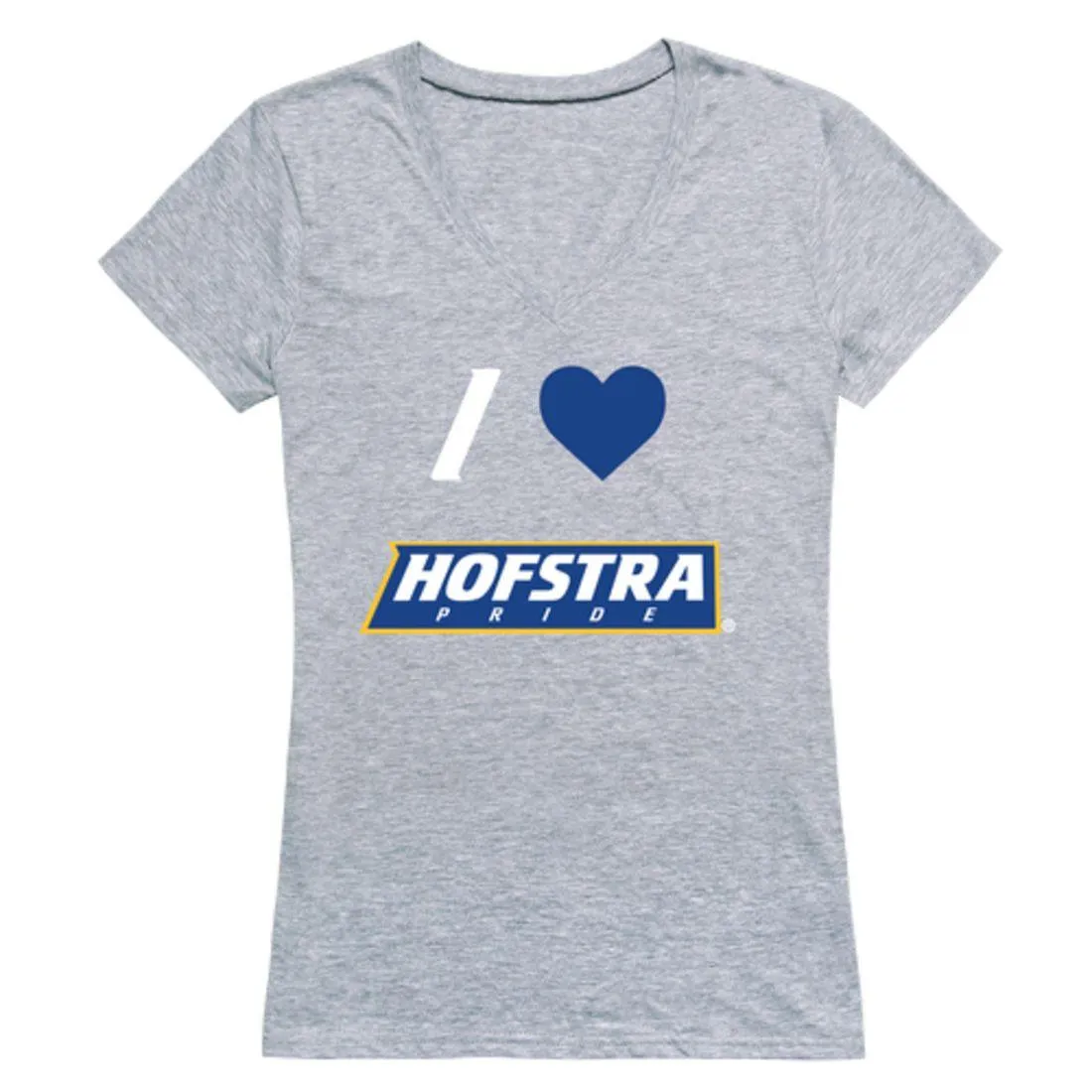 I Love Hofstra University Pride Womens T-Shirt