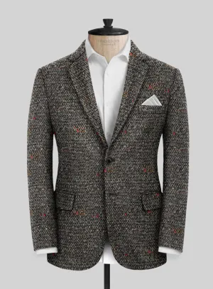 Italian Rauso Boucle Wool Jacket