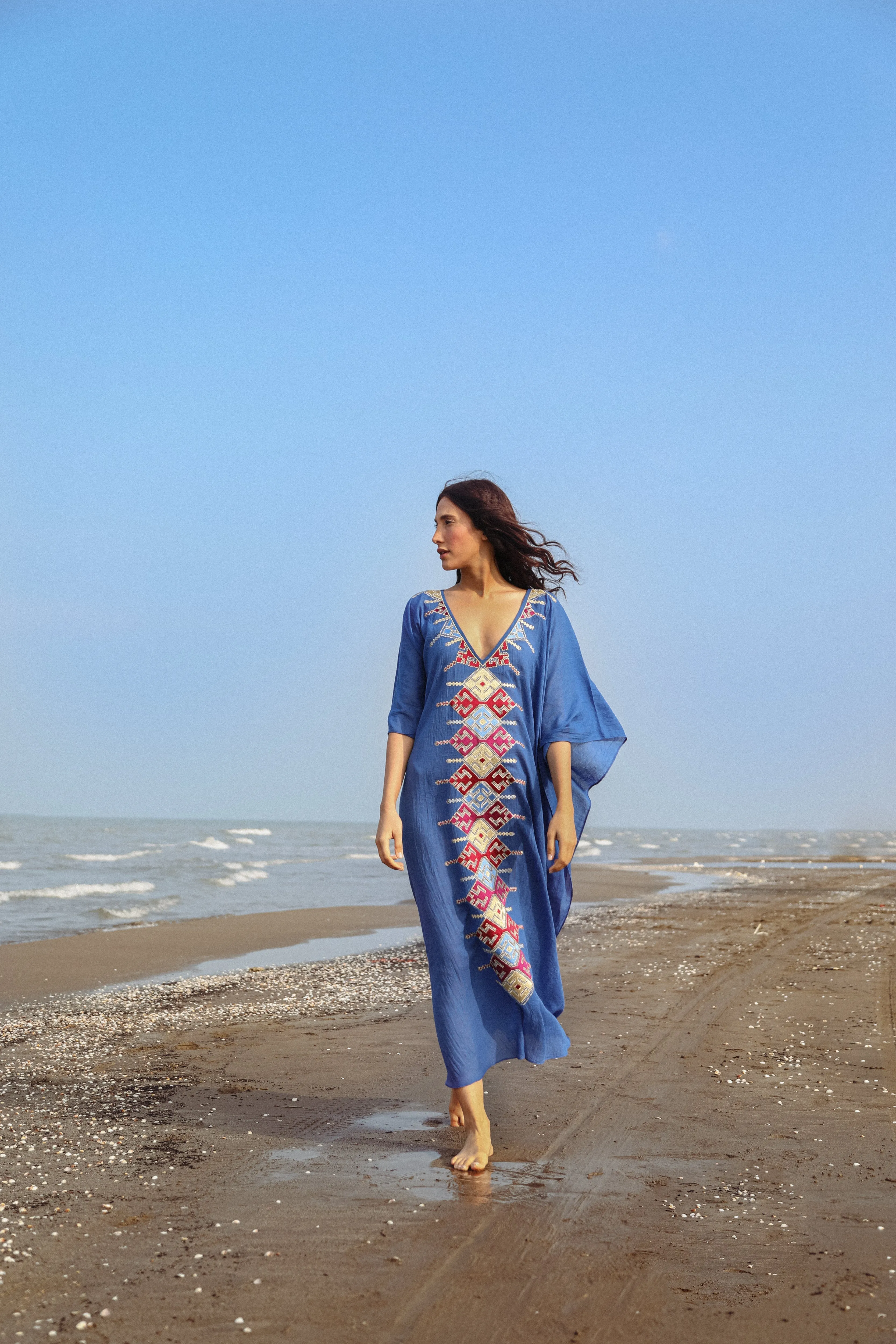 Khazar Kaftan - Blue