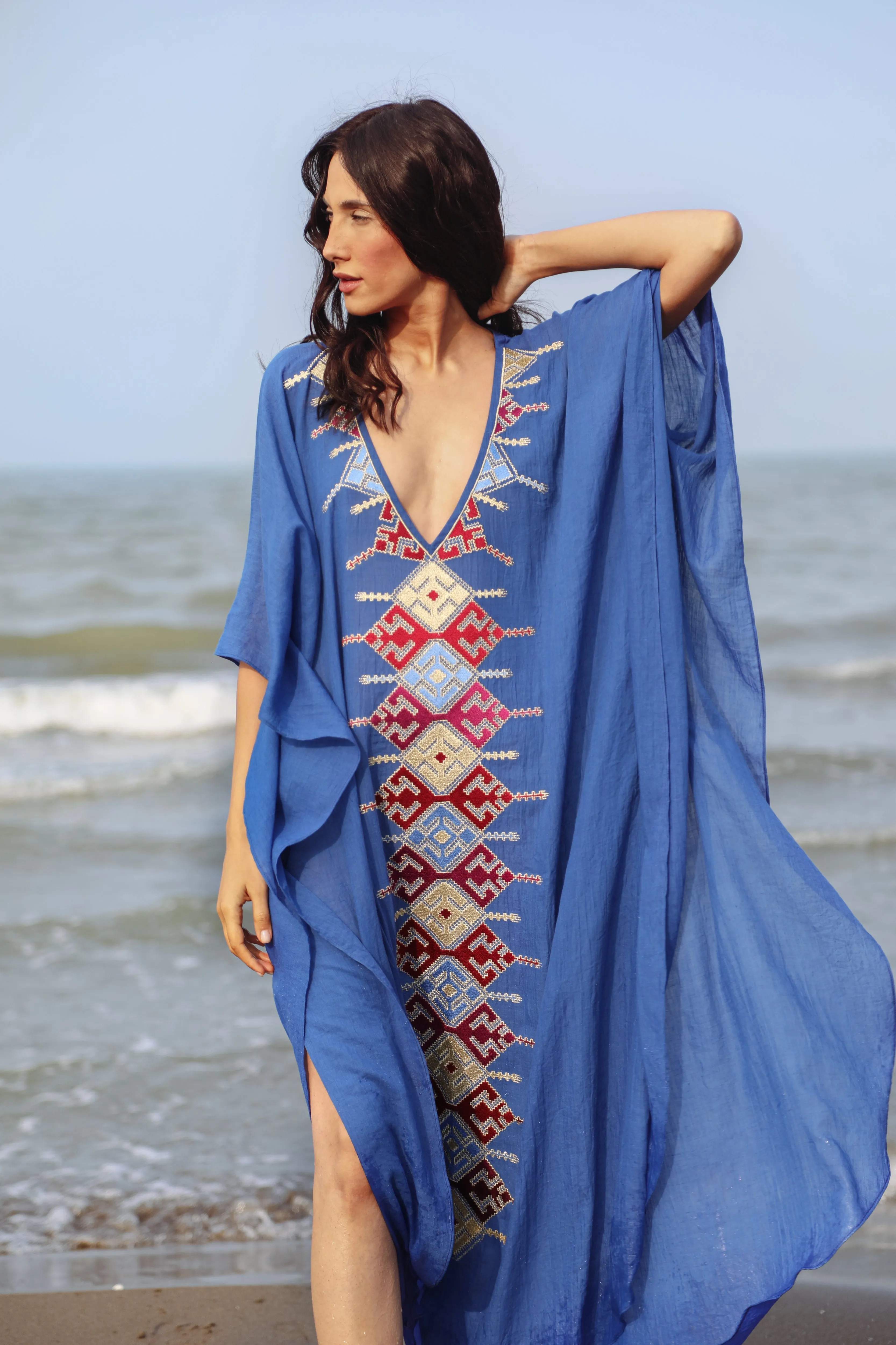 Khazar Kaftan - Blue