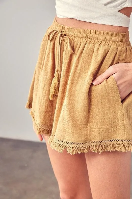 Kodi Fringe Shorts