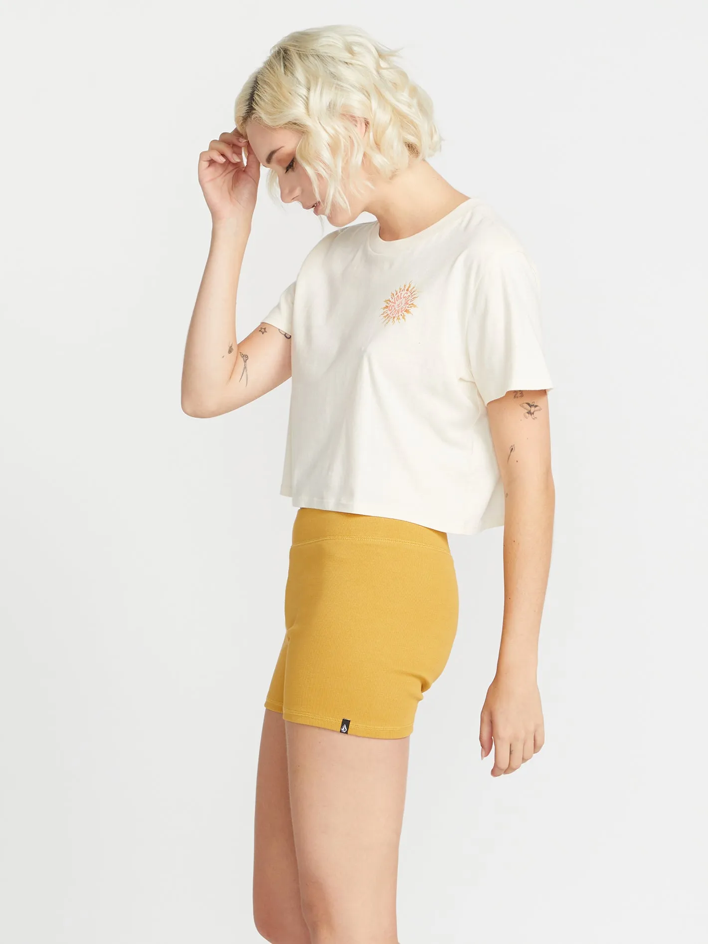 Lived in Outdoor Bike Shorts - Dijon