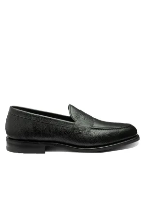 Loake Imperial Black Saddle Loafer Black
