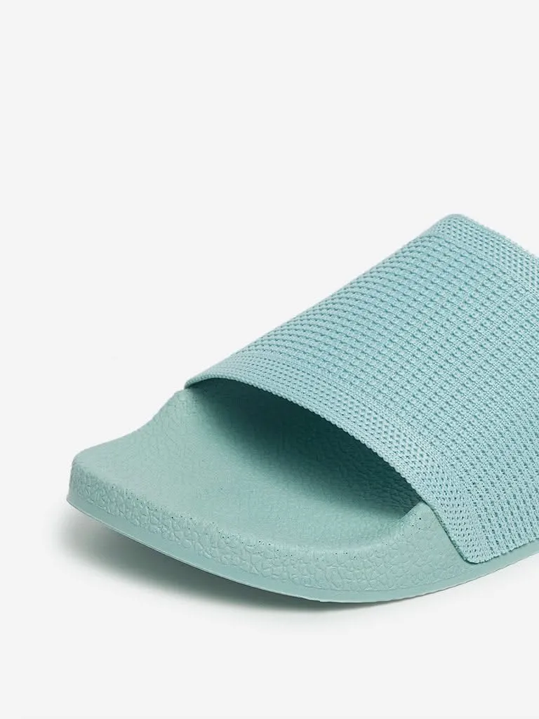 LUNA BLU Mint Pool Slides