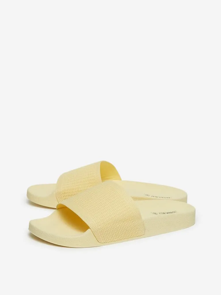 LUNA BLU Yellow Pool Slides