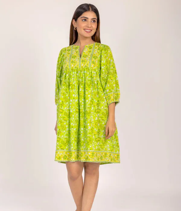 Malaga Mini Kingfisher Dress