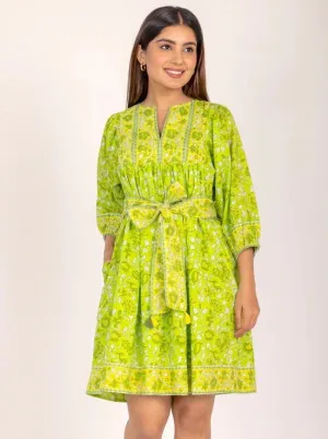 Malaga Mini Kingfisher Dress