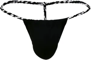 Mens Bikini Briefs Underwear Woven Rope Thong Cotton Men's Solid Color Sexy Brief Underwear