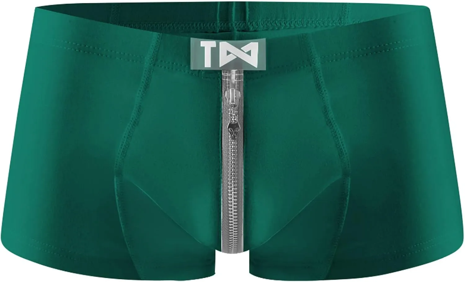 Mens Dual Pouch Elephant Underwear Trunk Boxer Briefs with Cup Pouch Custom Latest Mens Underwear
