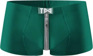 Mens Dual Pouch Elephant Underwear Trunk Boxer Briefs with Cup Pouch Custom Latest Mens Underwear