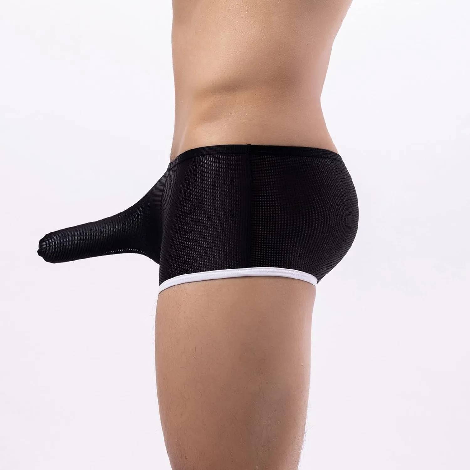 Men's Elephant Underwear Pouch Briefs Mens Cup Underwear with Cup Mens Silk Underwear Briefs Comfiest Mens Boxers