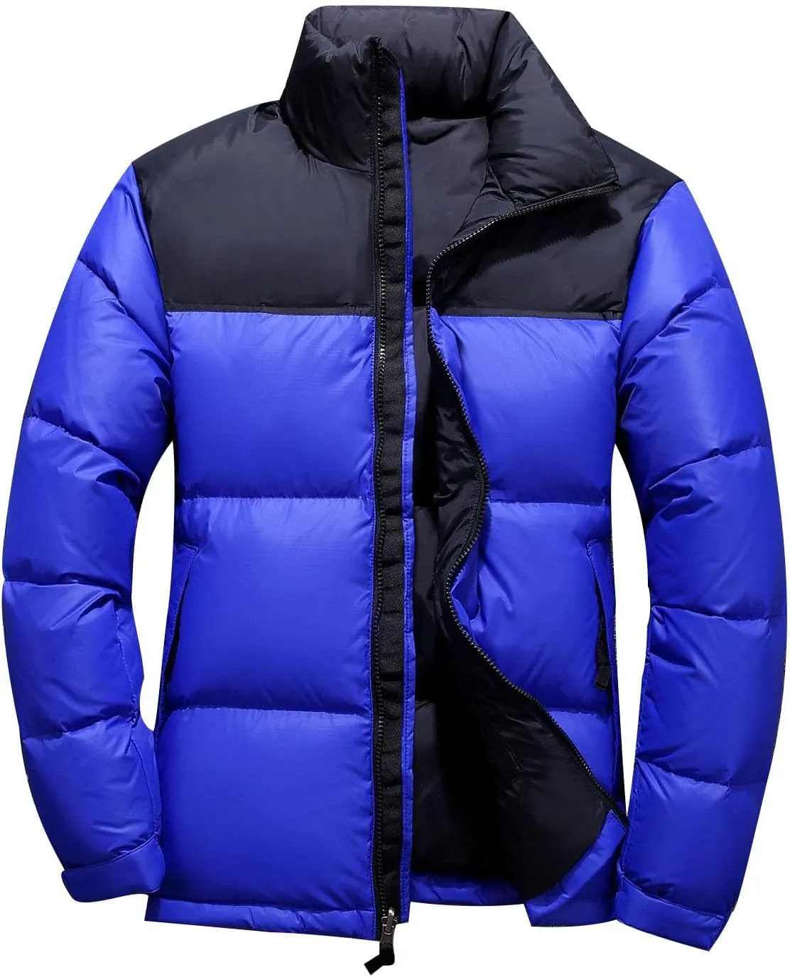 Men's Loose Plus Size Winter Fashionable Daily Retro Casual Warm Hooded Down Jacket Lined Winter Coats Men