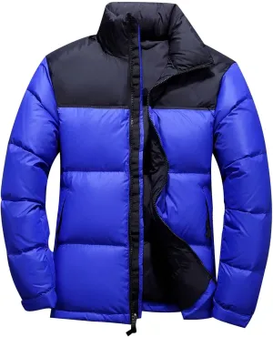 Men's Loose Plus Size Winter Fashionable Daily Retro Casual Warm Hooded Down Jacket Lined Winter Coats Men