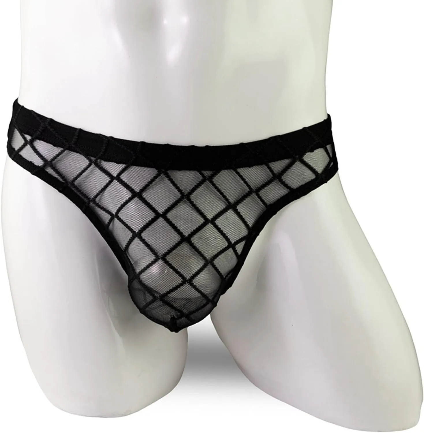 Mens String Bikini Briefs Underwear Slutty Solid Color Low Rise Underwear Men G-String Exotic Panties