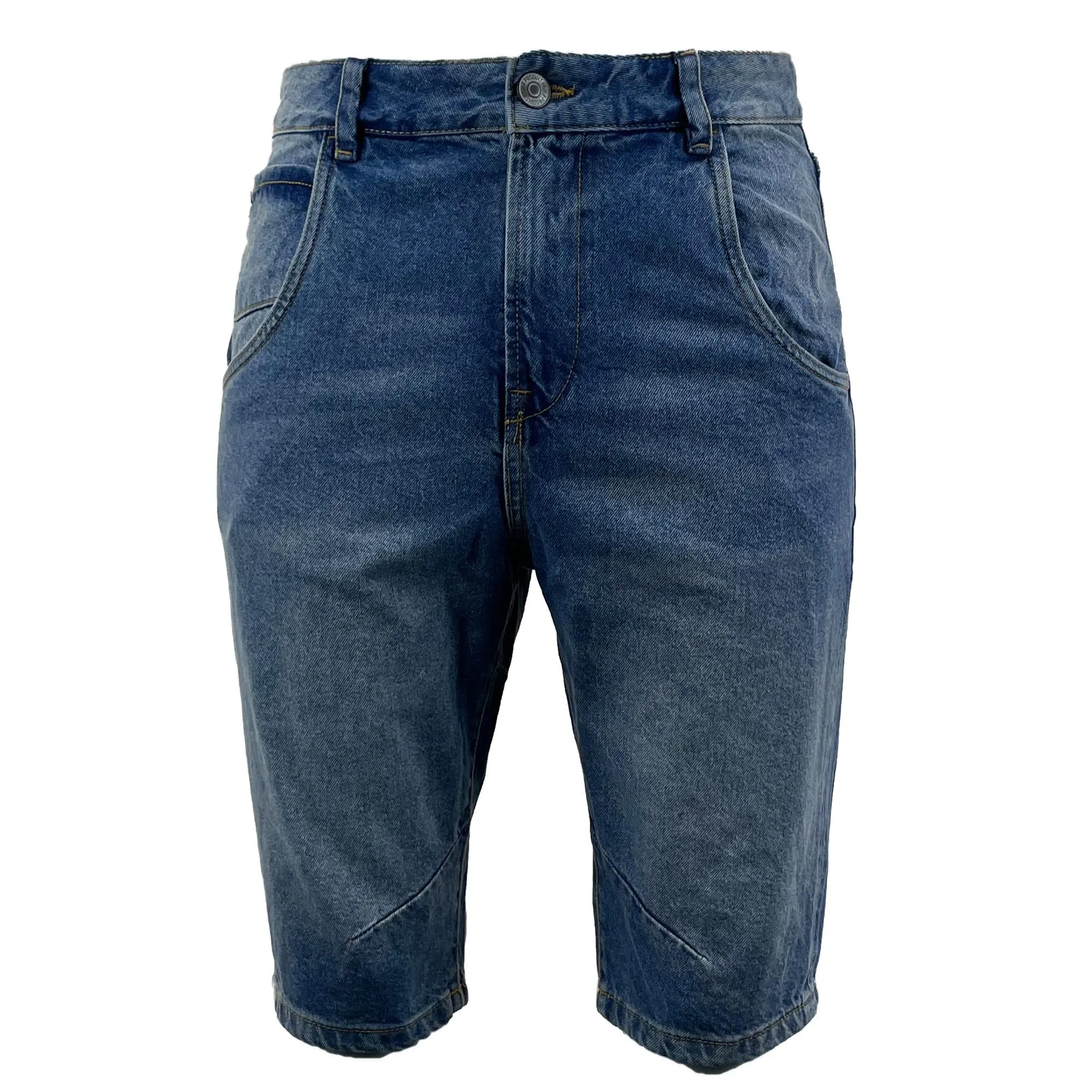 Mens Summer Slim Fit Casual Cotton Denim Shorts