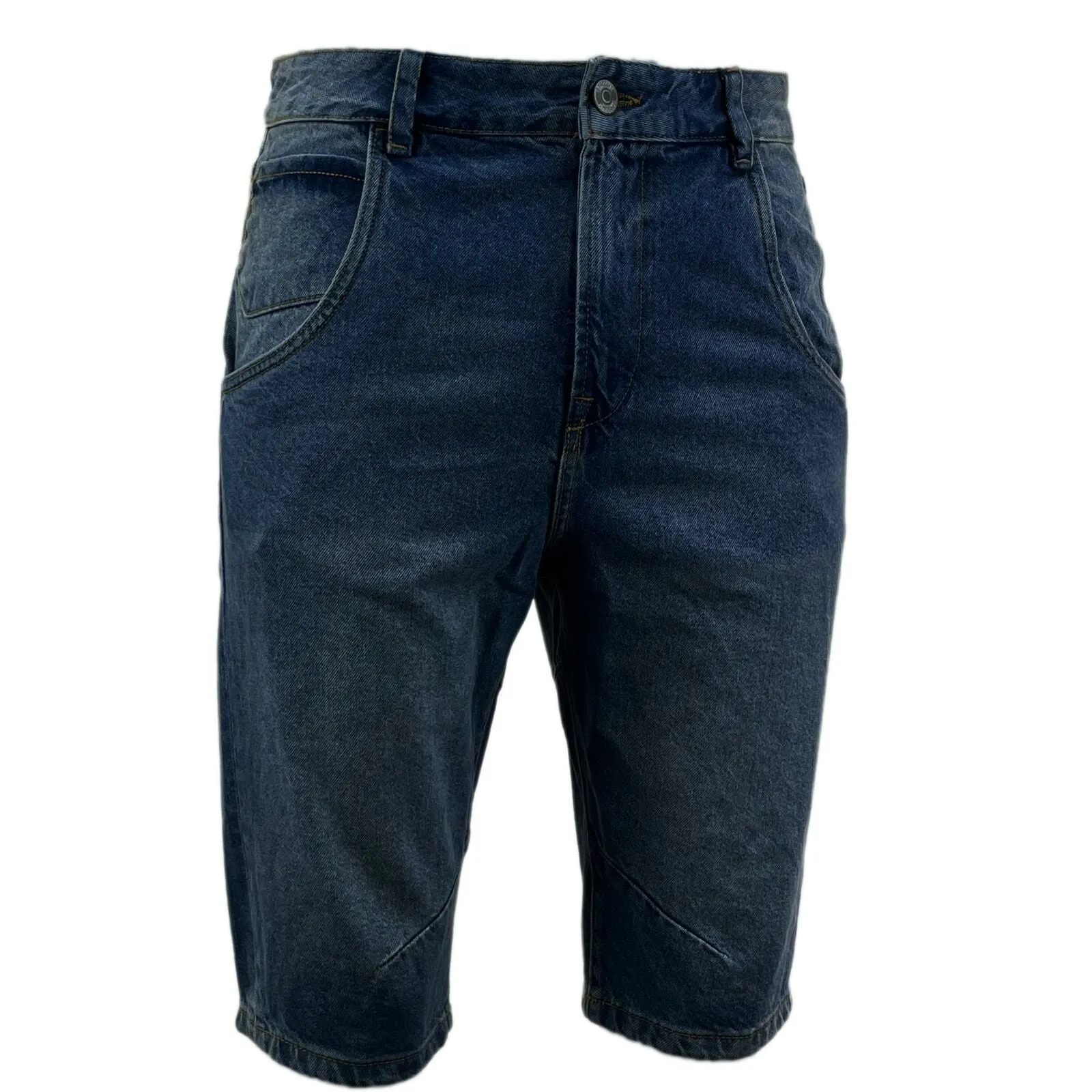 Mens Summer Slim Fit Casual Cotton Denim Shorts