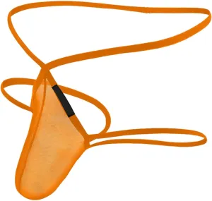 Men's Underwear Thongs and G-Strings Breathable Low Rise Solid Color Lingerie Man Comfort T-Back Briefs