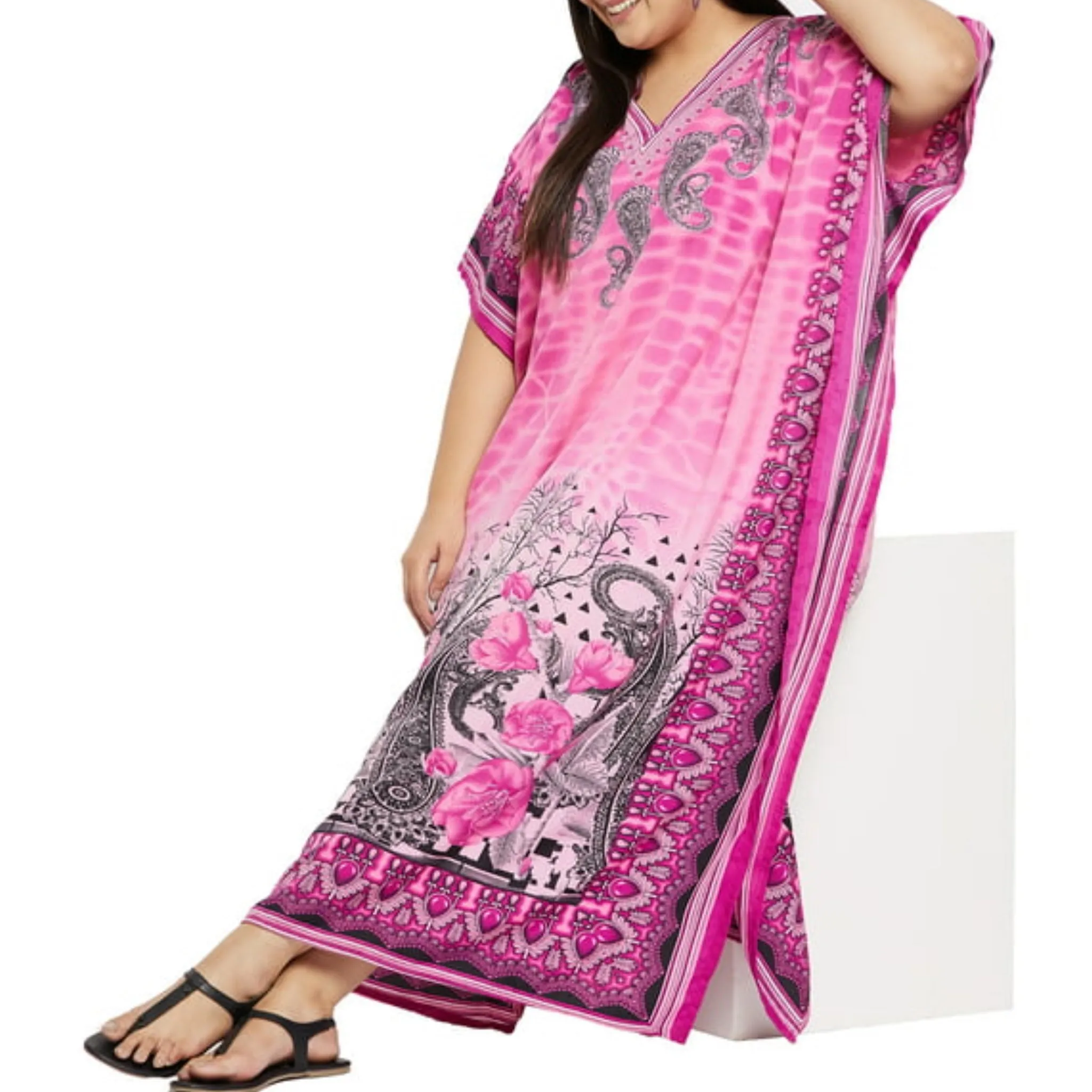 Mia breezy Kaftan Dress 10-22