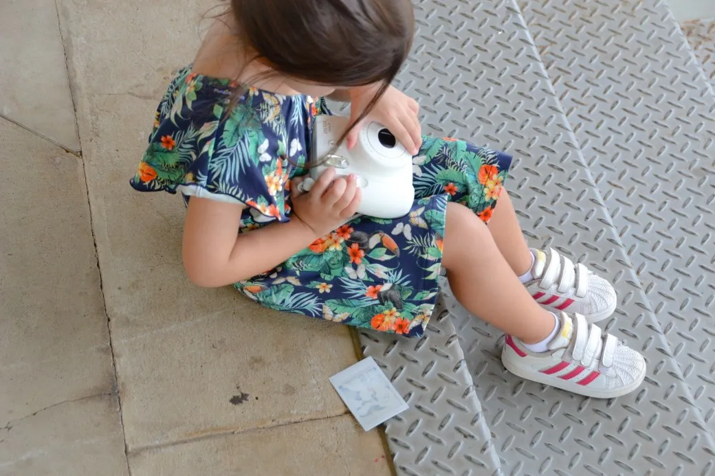 Mom & Me One Shoulder Floral Dress