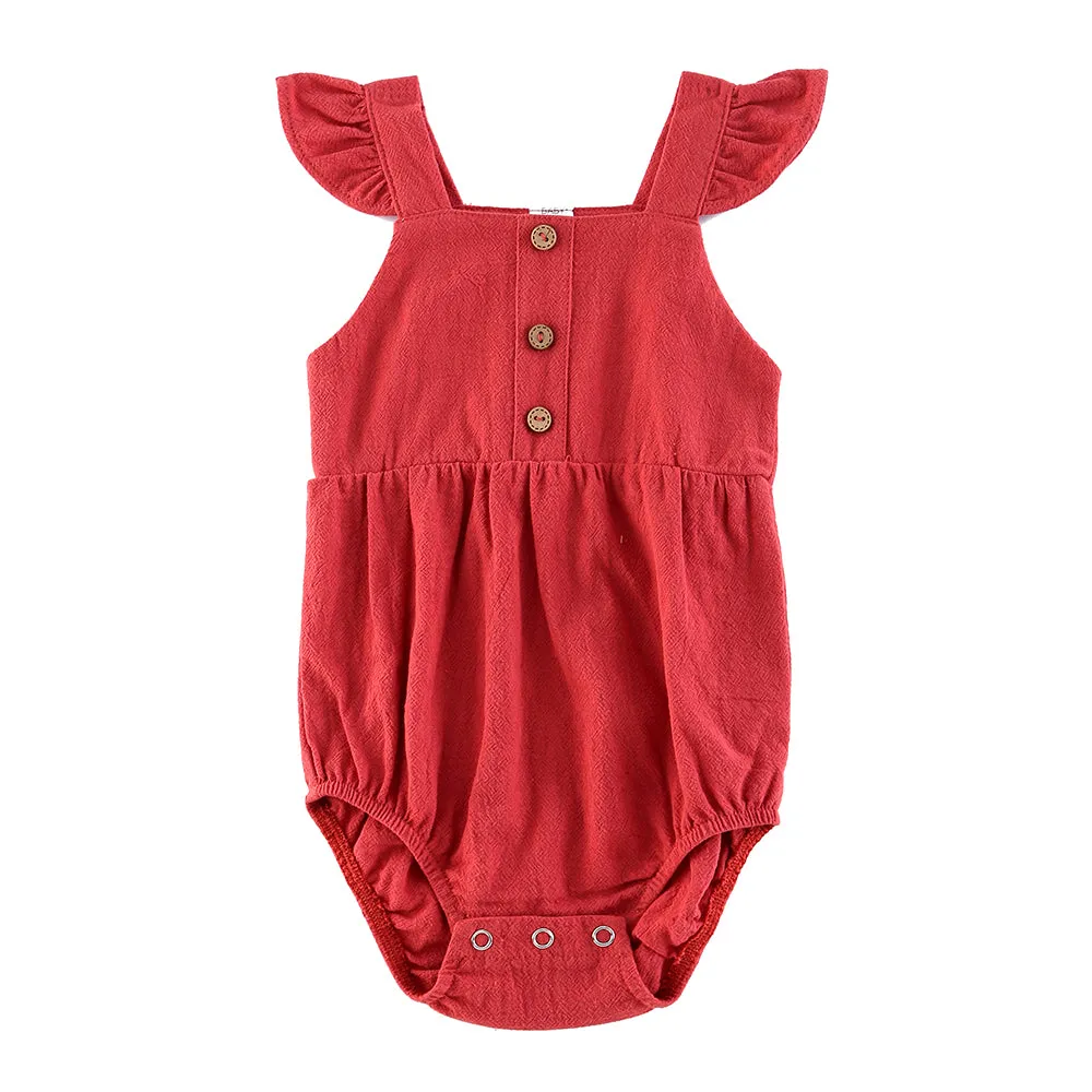 Mom and Me Spaghetti Strap Button Up Jumpsuit