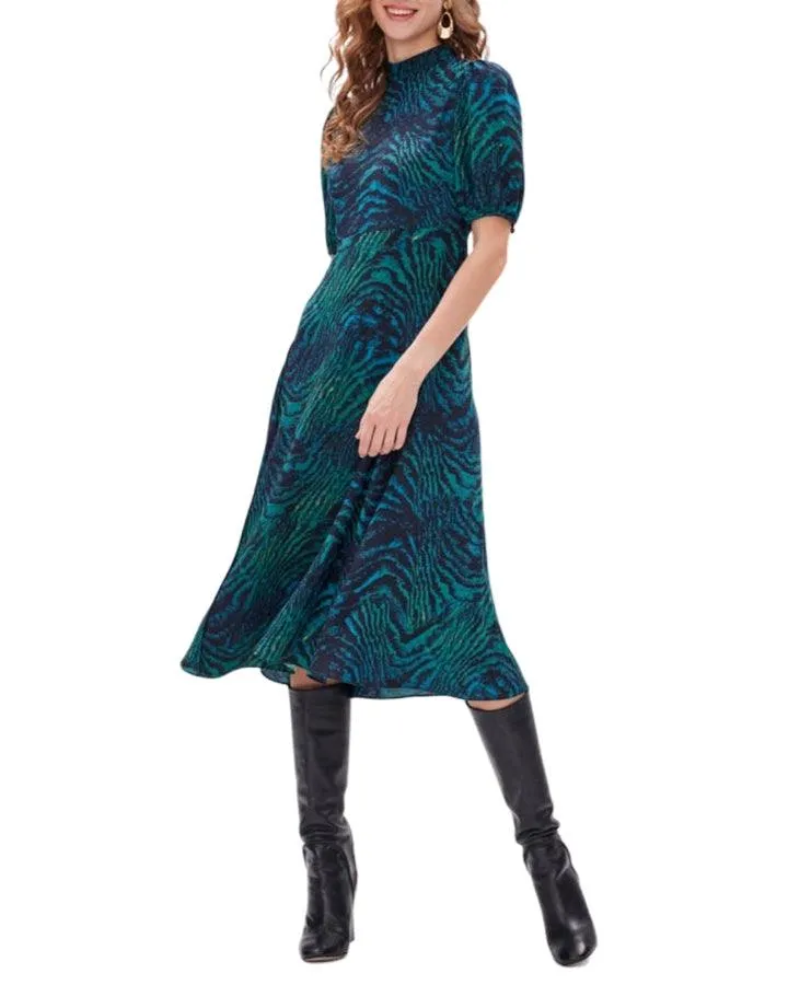 Nella Dress Moire Tiger