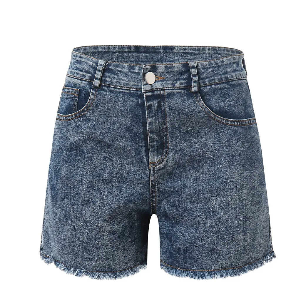 New Women High Waist shorts Sexy Denim Jeans With Pockets