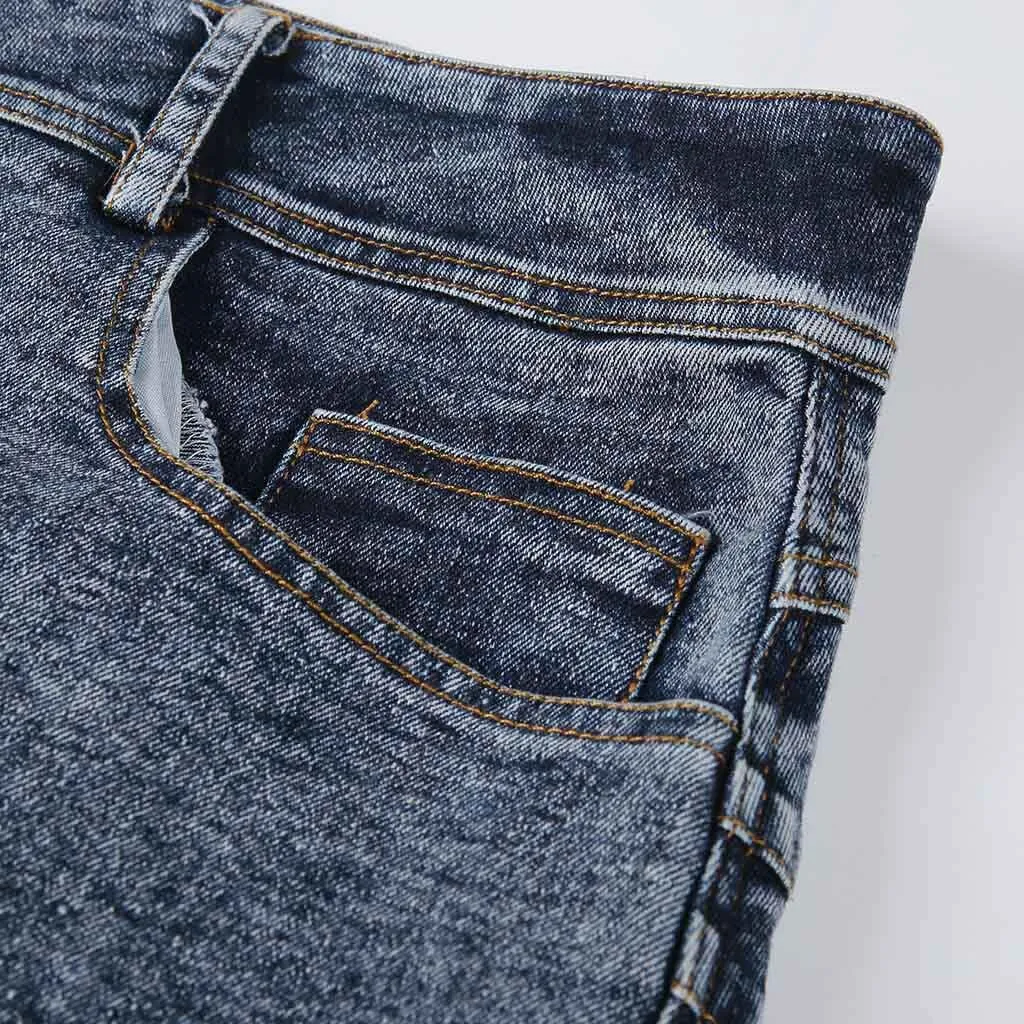 New Women High Waist shorts Sexy Denim Jeans With Pockets