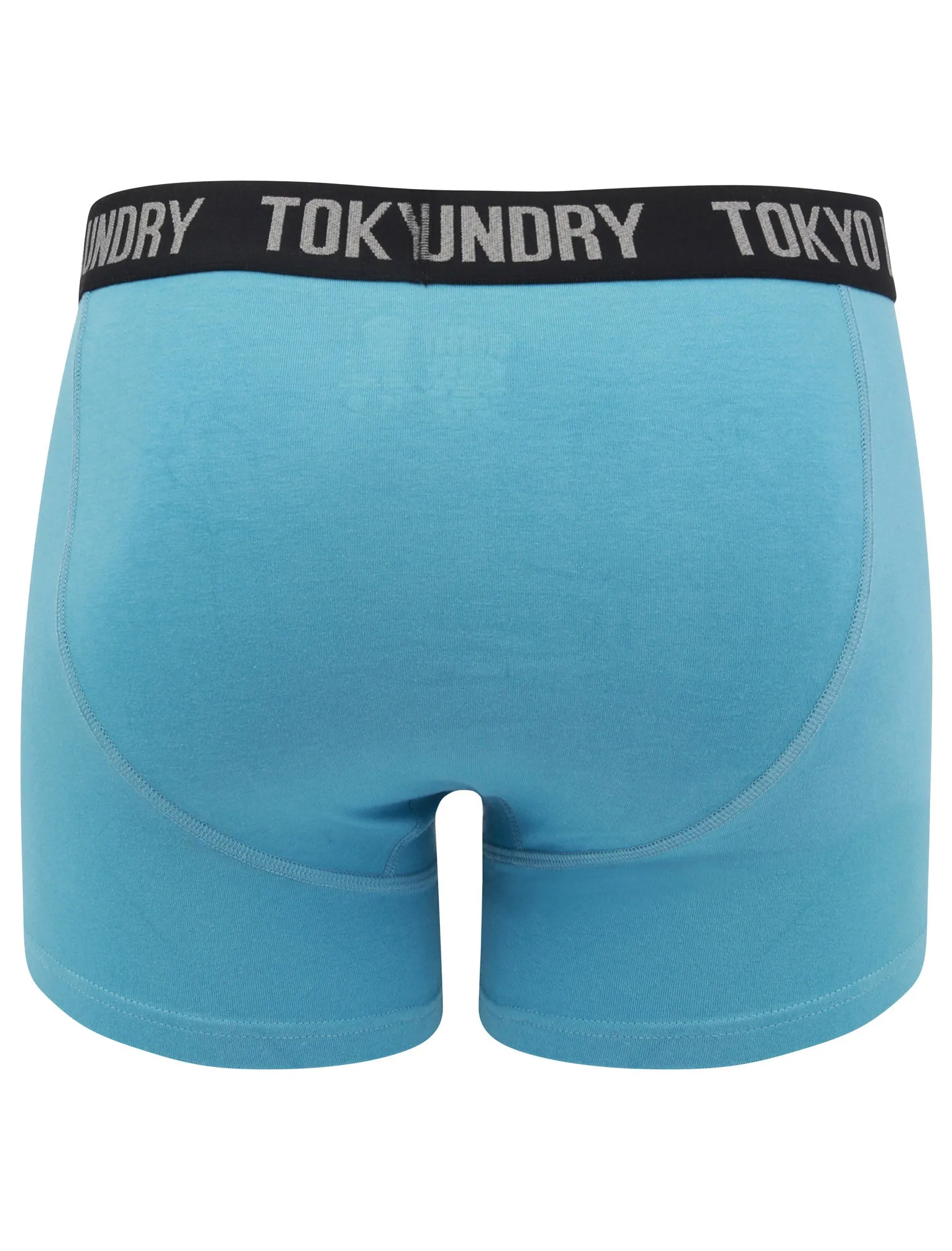 Oldfield (2 Pack) Boxer Shorts Set in Coral Cloud / Niagara Falls Blue - Tokyo Laundry
