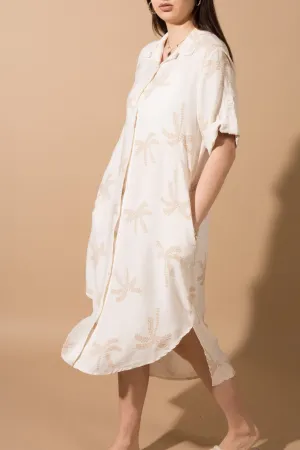 Palm Tree Long Shirt