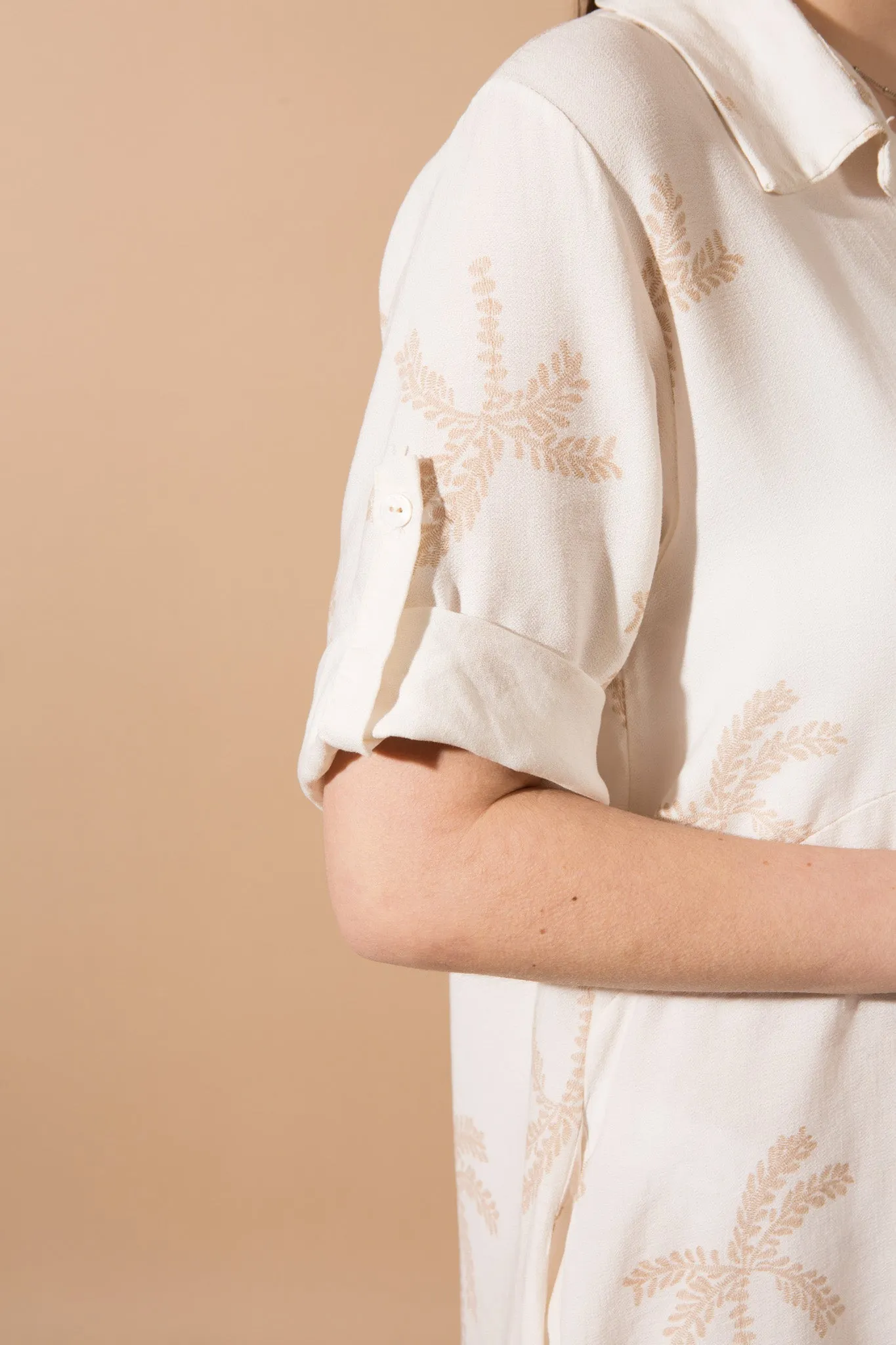 Palm Tree Long Shirt