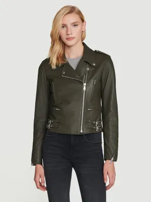 PCH Leather Jacket -- Deep Moss
