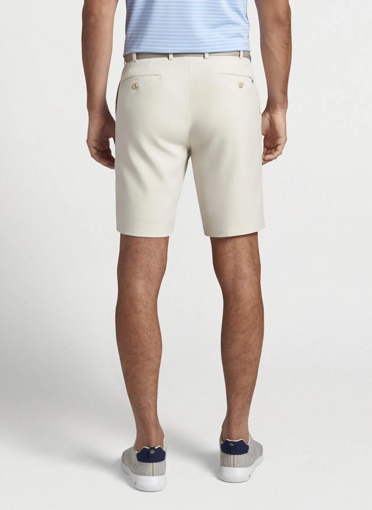 PETER MILLAR SALEM PERFORMANCE SHORT - STONE