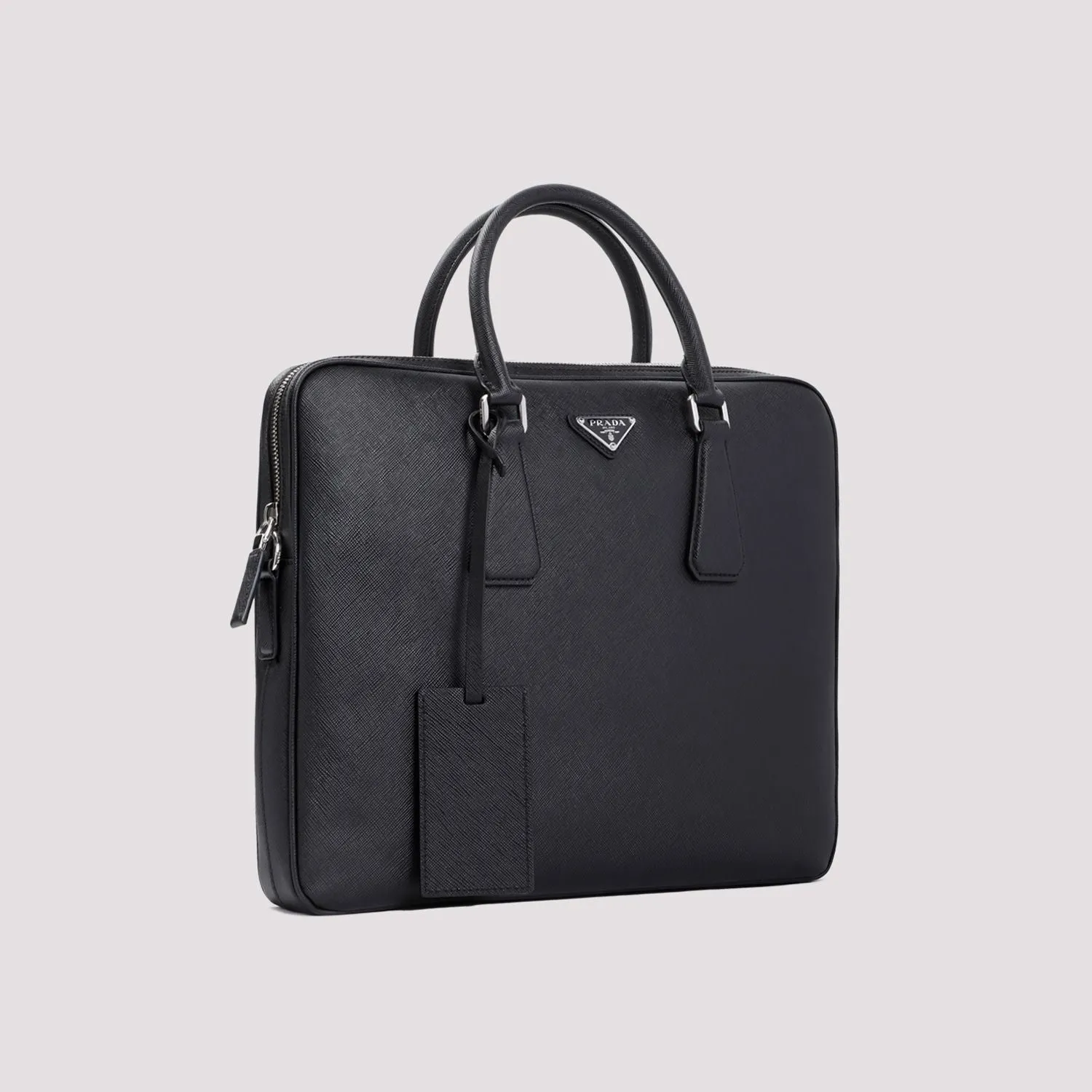 PRADA Saffiano Leather Briefcase - 36CM x 28CM x 5CM