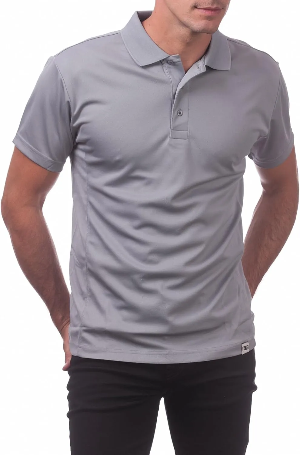 Pro Club Men's Performance Drypro Short Sleeve Polo