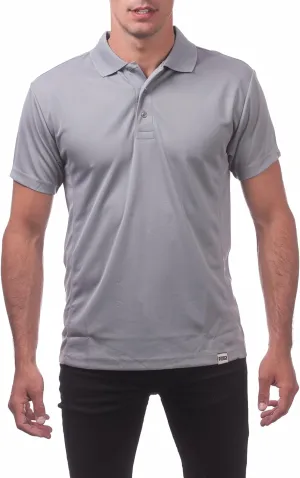 Pro Club Men's Performance Drypro Short Sleeve Polo