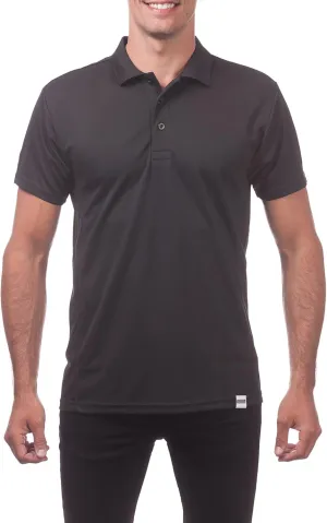 Pro Club Men's Performance Drypro Short Sleeve Polo